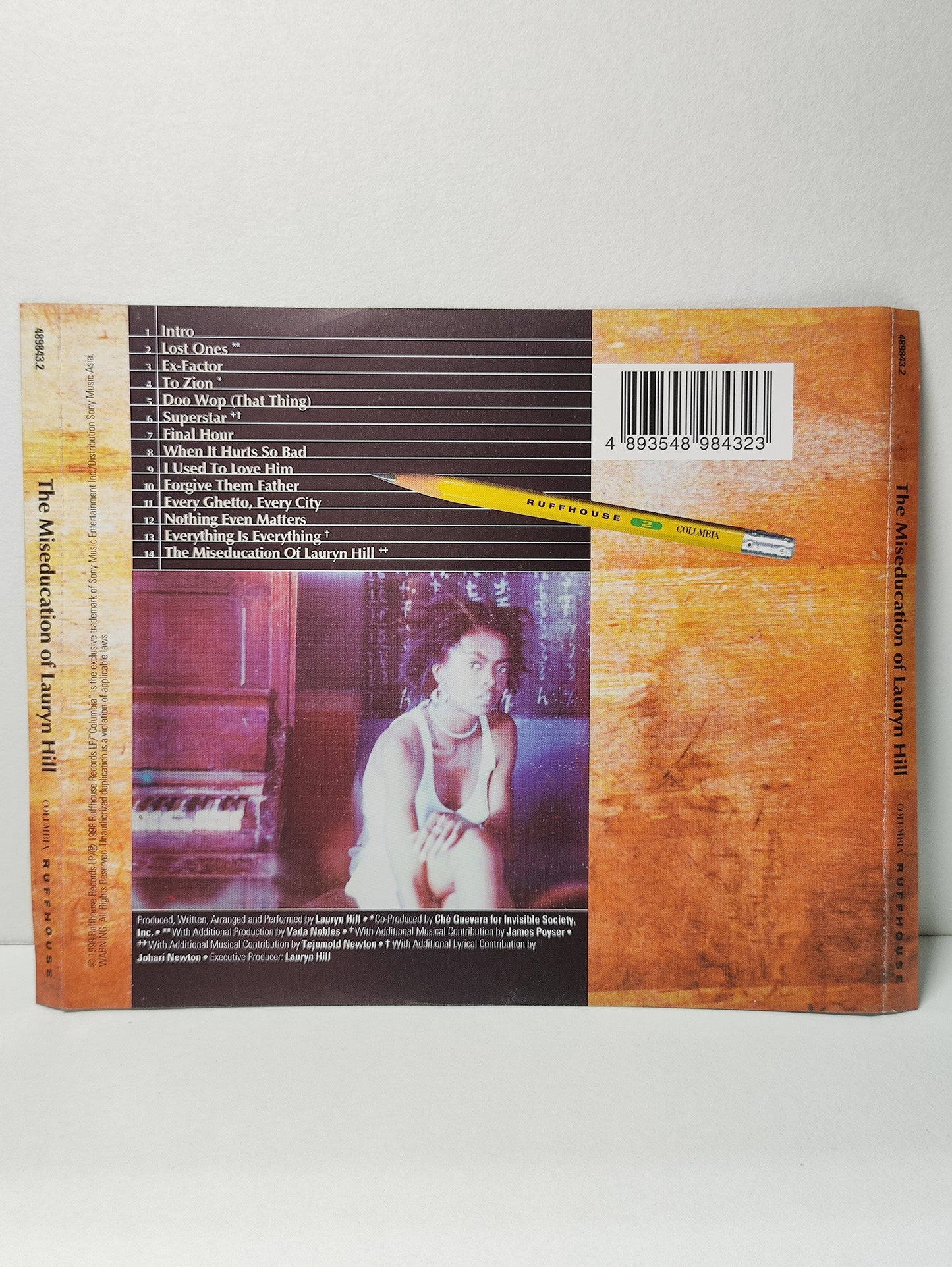AMM25 THE MISEDUCATION OF LAURYN HILL 1998 ASIA English CD FCP009
