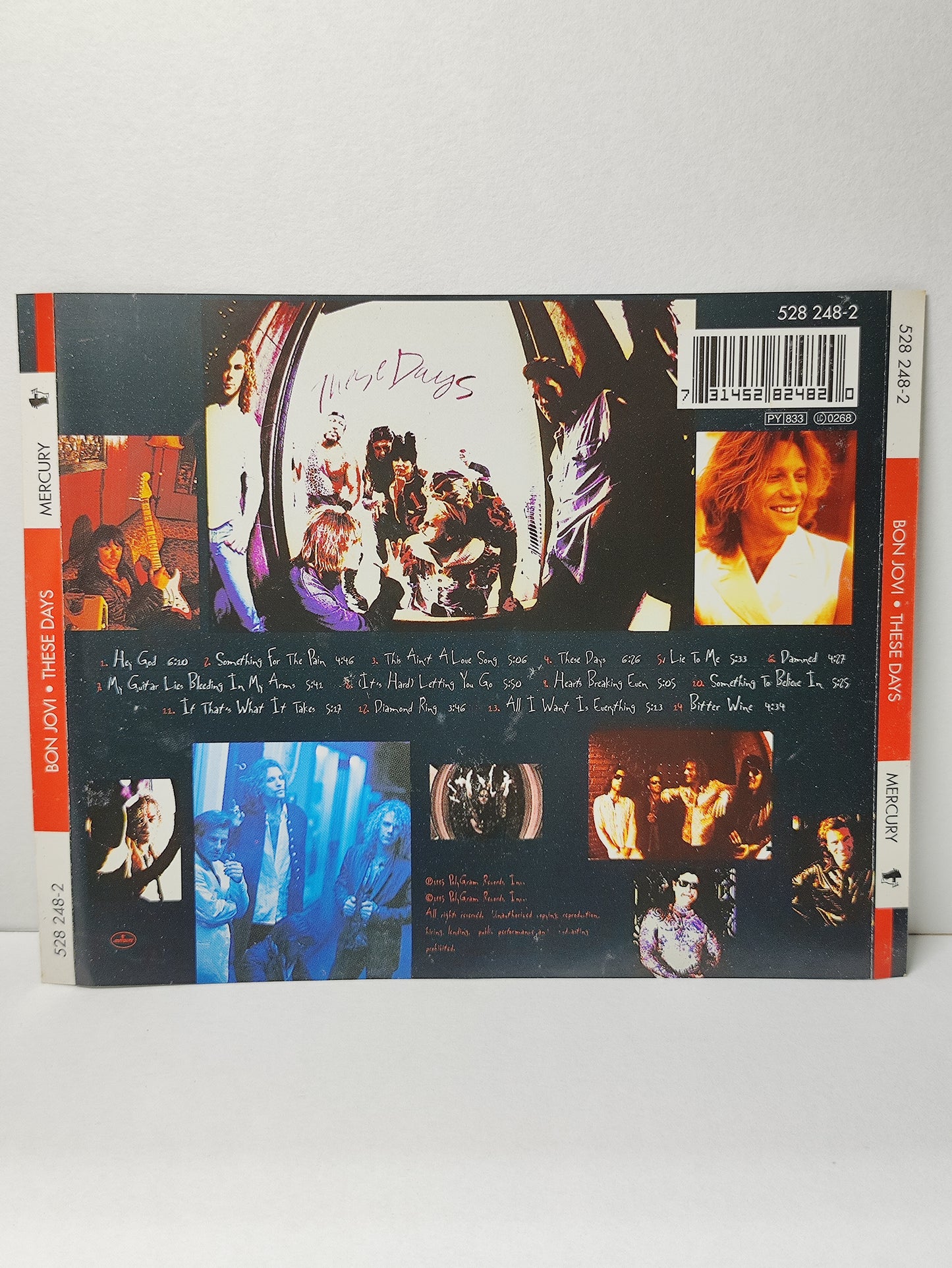 AMM25 BON JOVI THESE DAYS 1995 English CD FCP010