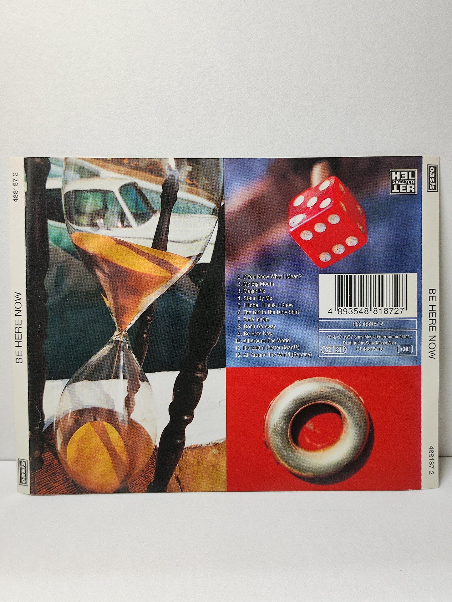 AMM25 OASIS BE HERE NOW 1997 ASIA English CD FCP012