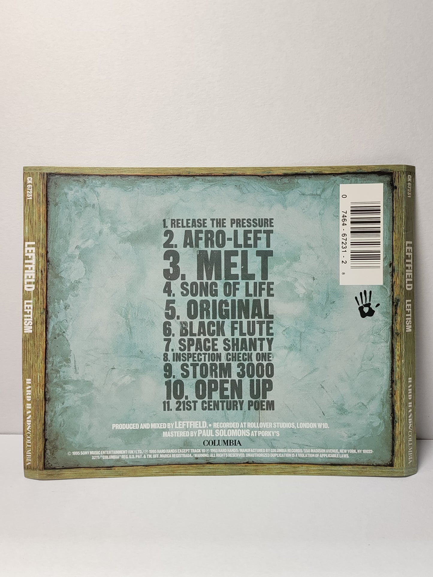 AMM25 LEFTFIELD LEFTISM 1995 UK English CD FCP014