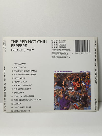 AMM25 THE RED HOT CHILI PEPPERS FREAKY STYLEY 1985 USA English CD FCP015