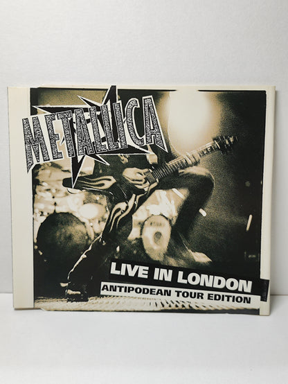 AMM25 METALICA LIVE IN LONDON ANTIPDEAN TOUR EDITION 1997 English CD FCP016