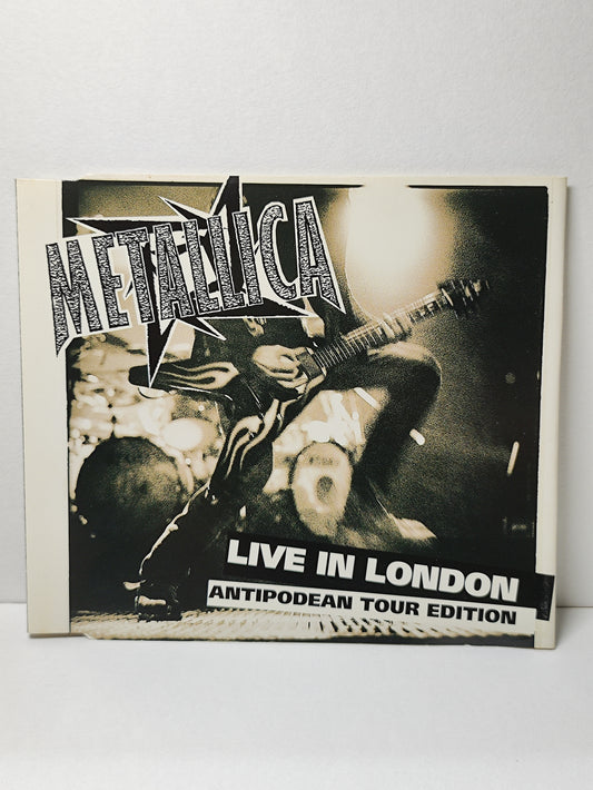 AMM25 METALICA LIVE IN LONDON ANTIPDEAN TOUR EDITION 1997 English CD FCP016