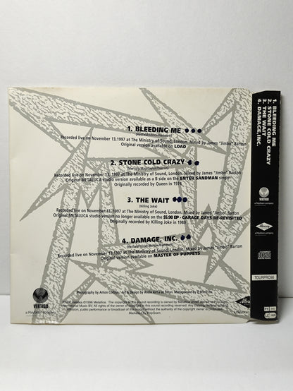 AMM25 METALICA LIVE IN LONDON ANTIPDEAN TOUR EDITION 1997 English CD FCP016