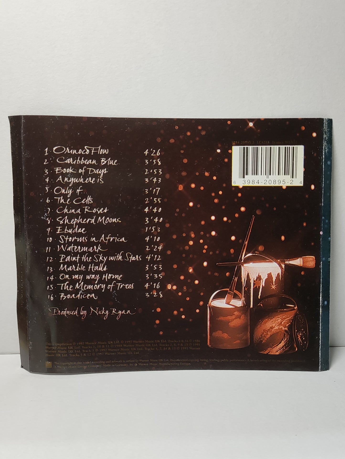 AMM25 THE BEST OF ENYA PAINT THE SKY WITH STARS 1997 UK English CD FCP022