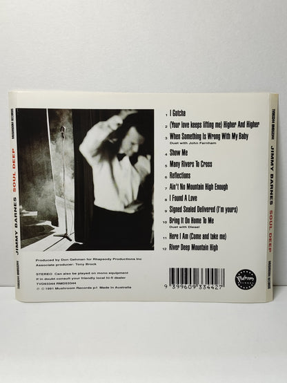 AMM25 JIMMY BARNES SOUL DEEP I GOTCHA 1991 AUSTRALIA English CD FCP025