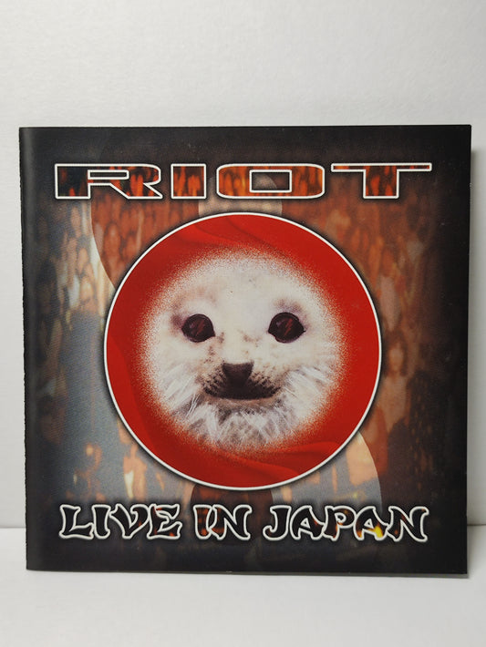 AMM25 RIOT LIVE IN JAPAN ON YOUR KNEES 1999 USA English CD FCP027