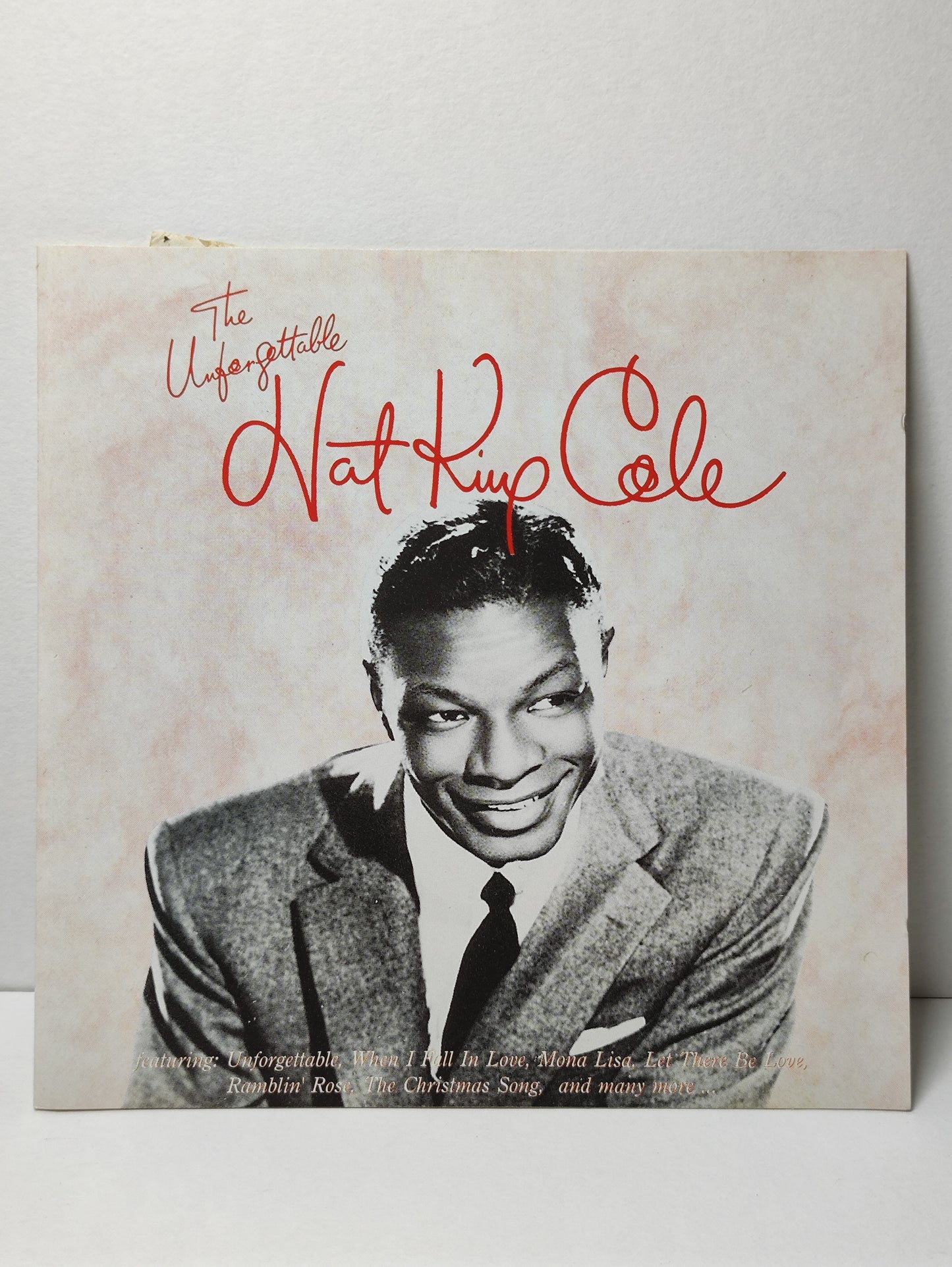 AMM25 THE UNFORGETTABLE NAT KING COLE THE CHRISTMAS SONG 1991 HOLLAND English CD FCP028