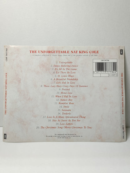AMM25 THE UNFORGETTABLE NAT KING COLE THE CHRISTMAS SONG 1991 HOLLAND English CD FCP028