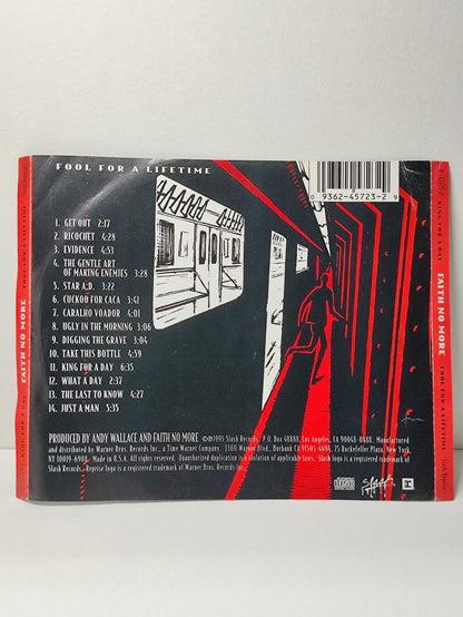 AMM25 FAITH NO MORE KING FOR A DAY FOOL FOR A LIFETIME 1995 USA English CD FCP029