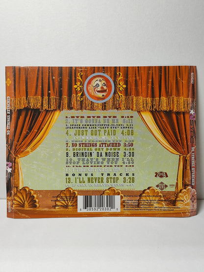 AMM25 NSYNC NO STRINGS ATTACHED BYE BYE BYE 2000 Singapore English CD FCP030