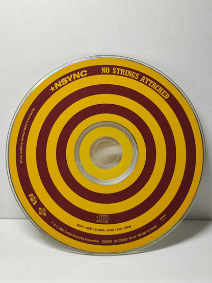 AMM25 NSYNC NO STRINGS ATTACHED BYE BYE BYE 2000 Singapore English CD FCP030