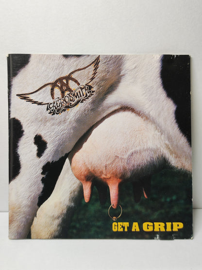 AMM25 AEROSMITH GET A GRIP Cow on Cover 1993 USA English CD FCP038
