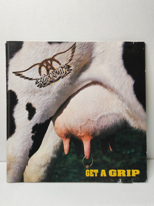 AMM25 AEROSMITH GET A GRIP Cow on Cover 1993 USA English CD FCP038