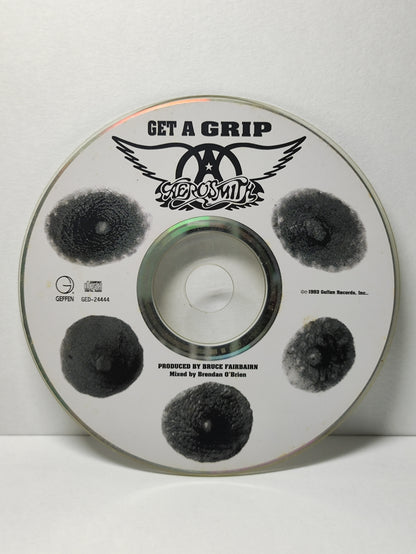 AMM25 AEROSMITH GET A GRIP Cow on Cover 1993 USA English CD FCP038