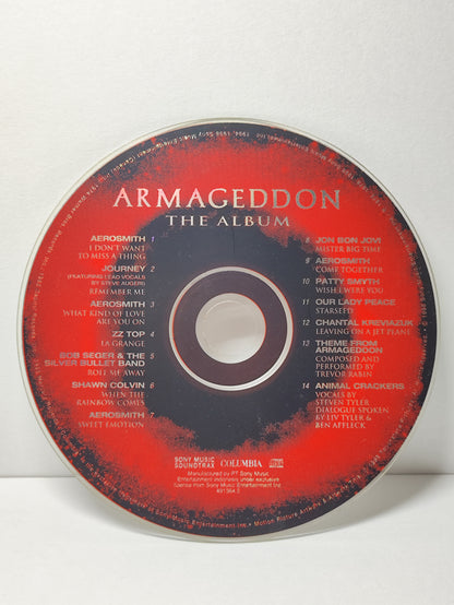 AMM25 ARMAGEDDON The Album Aerosmith Shawn Colvin Journey Bon Jovi 1999 English CD FCP041