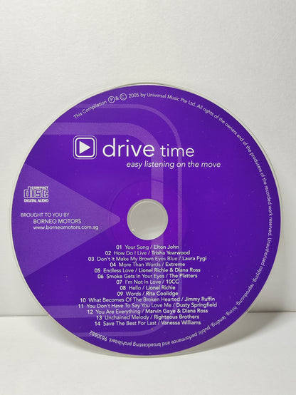 AMM25 Easy Listening On The Move Drive Time By TOYOTA Elton John Lionel Richie 10CC 2005 Singapore English CD FCP047