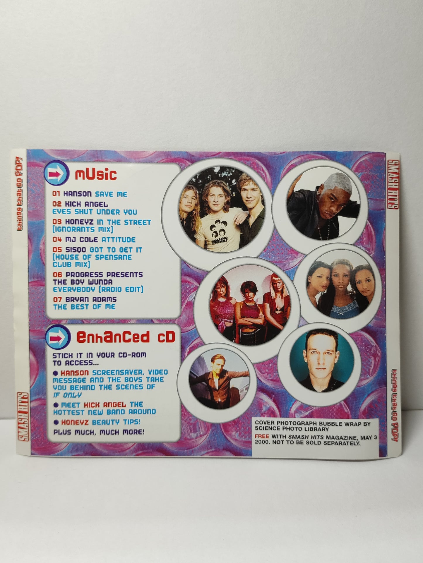 AMM25 Mixed POP Songs Hanson Honeyz MJ Cole Bryan Adams 2000 London English CD FCP049