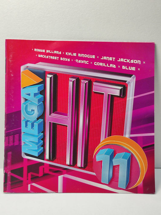 AMM25 MEGA HIT 11 BRITNEY SPEARS KYLIE MINOGUE NSYNC BLUE 2002 ASIA English CD FCP051