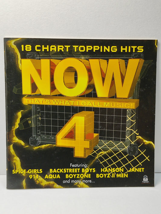 AMM25 NOW THAT'S WHAT I CALL MUSIC! 4 HANSON BOYZONE BOYZ II MEN AQUA 1998 Malaysia ELTON JOHN English CD FCP055