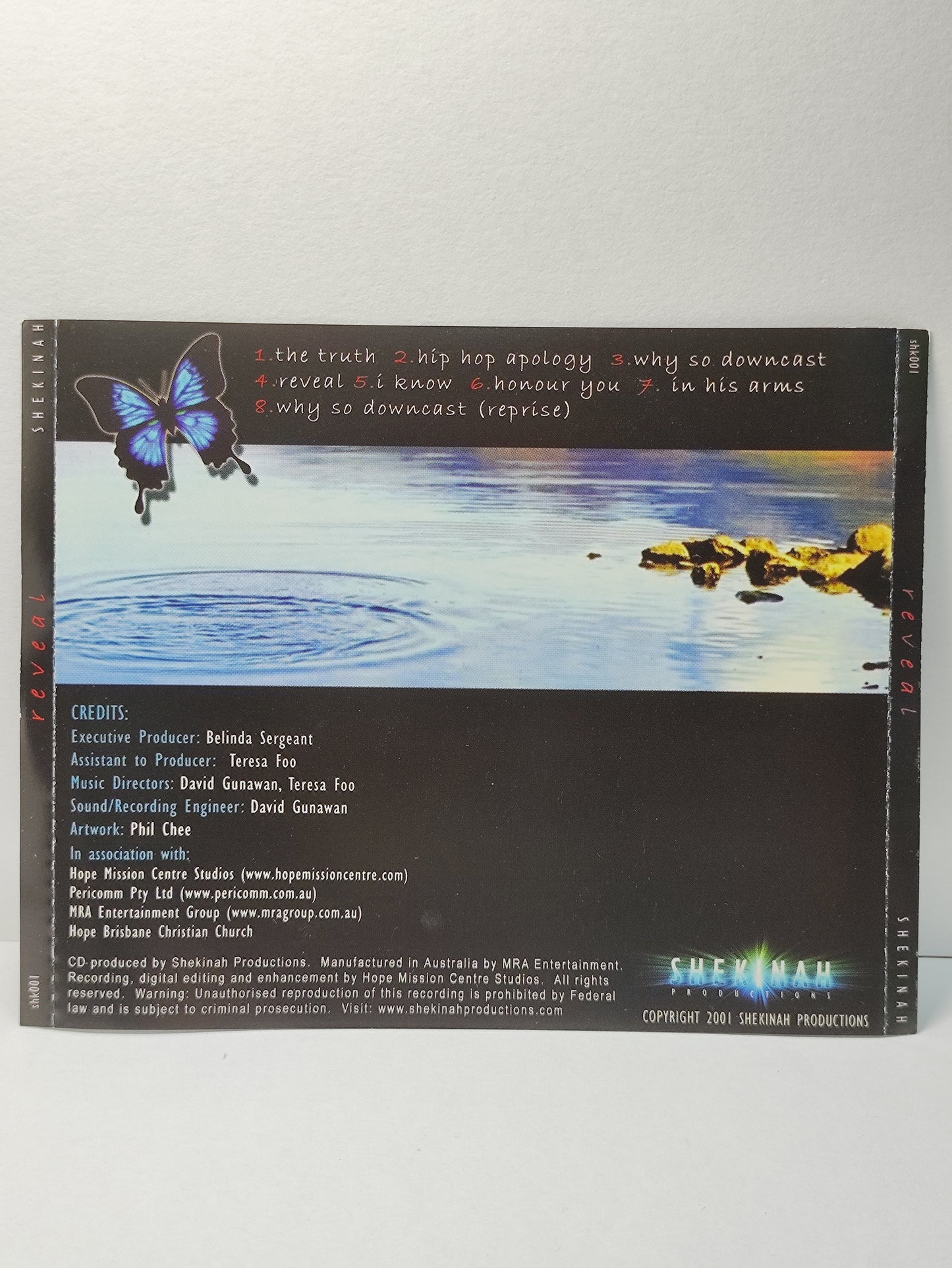 AMM25 SHEKINAH REVEAL AUSTRALIA English CD FCP057