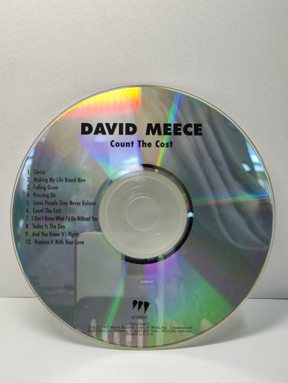 AMM25 DAVID MEECE COUNT THE COST GLORIA MAKING MY LIFE BRAND NEW 1983 USA English CD FCP058