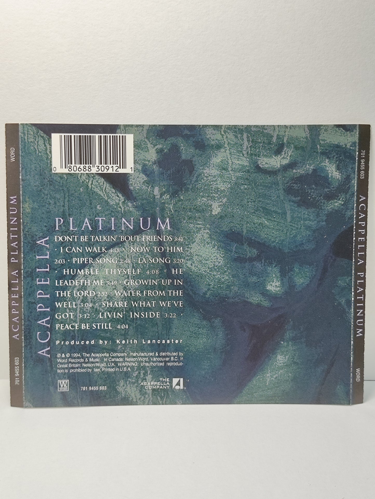 AMM25 ACAPPELLA PLATINUM 1994 USA English CD FCP061