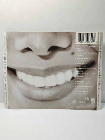 AMM25 JANET JACKSON DESIGN OF A DECADE 1995 USA English CD FCP067