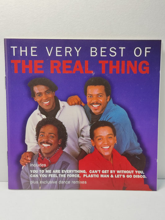 AMM25 THE VERY BEST OF THE REAL THING YOU TO ME ARE EVERYTHING 1998 UK English CD FCP068