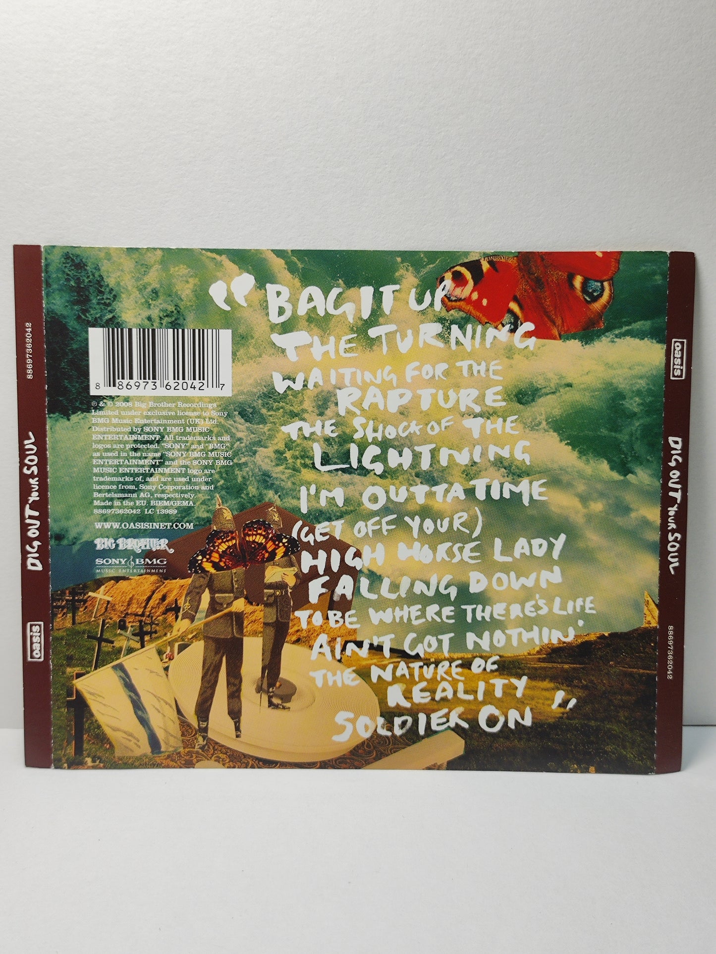 AMM25 OASIS DIG OUT YOUR SOUL 2008 EU English CD FCP071