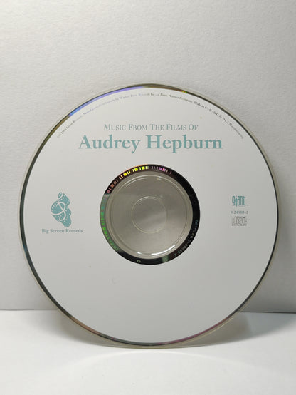 AMM25 MUSIC FROM THE FILMS OF AUDREY HEPBURN BREAKFAST AT TIFFANY'S 1993 USA English CD FCP073