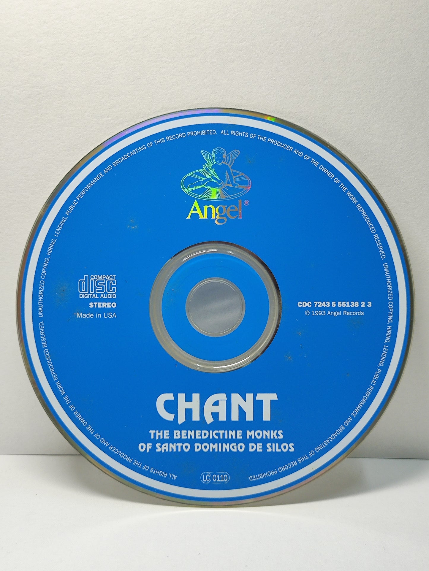 AMM25 THE BENEDICTINE MONKS OF SANTO DOMINGO DE SILOS CHANT 1994 USA English CD FCP075
