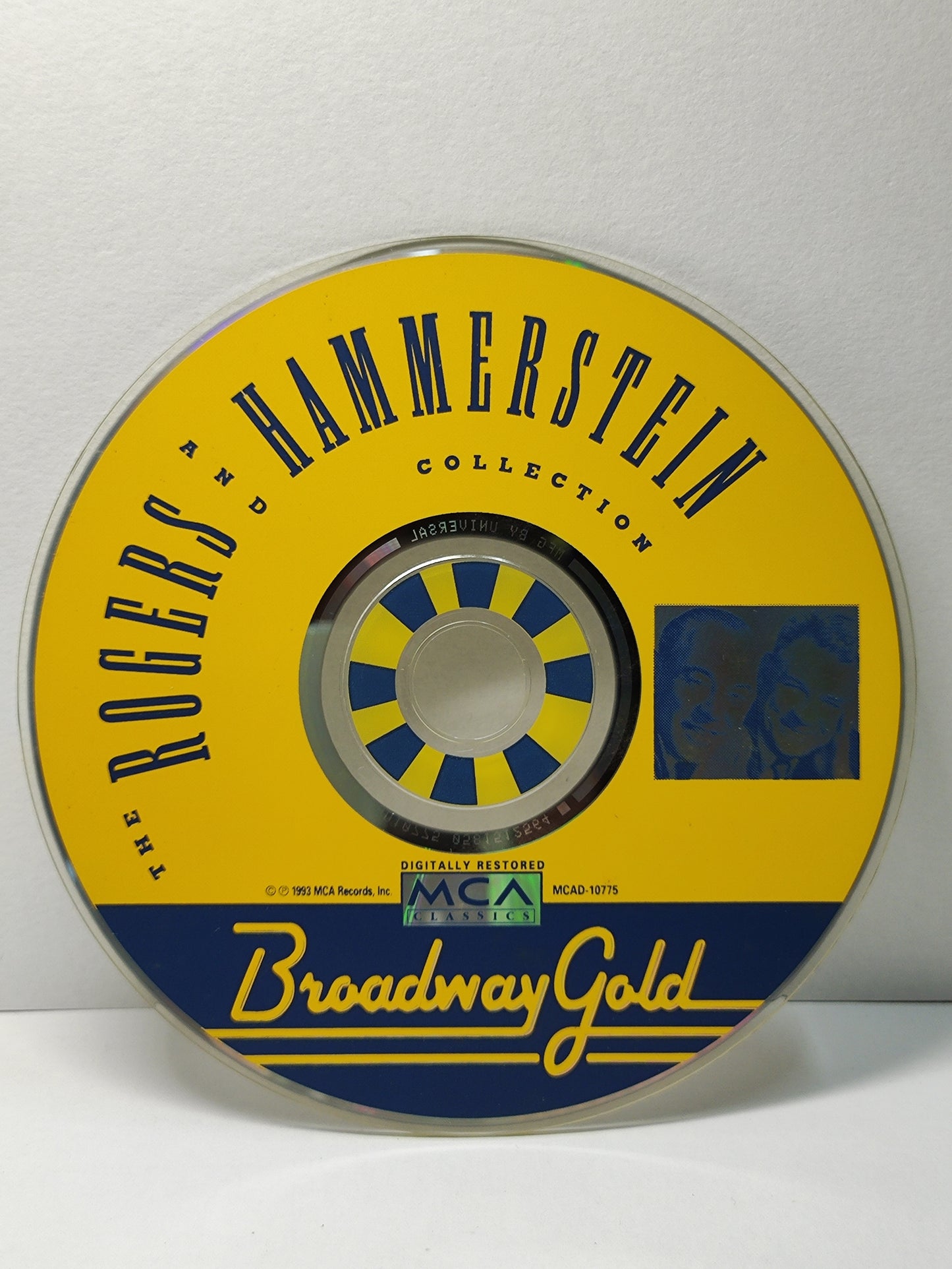 AMM25 RODGERS AND HAMMERSTEIN COLLECTION BROADWAY GOLD 1993 USA English CD FCP076