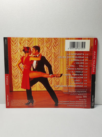 AMM25 JULIO LGESIAS TANGO LA CUMPARSITA 1996 AUSTRIA English 2x CD FCP078