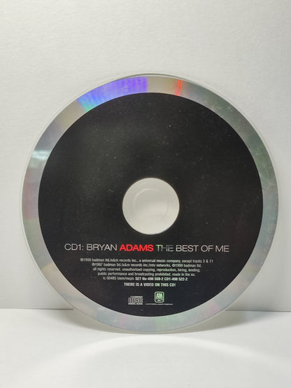 AMM25 BRYAN ADAMS THE BEST OF ME RUN TO YOU BACK TO YOU 1999 EU English 2x CD FCP079