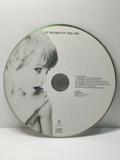 AMM25 U2 THE BEST OF 1980-1990 PRIDE NEW YEAR'S DAY 1998 UK English CD FCP080