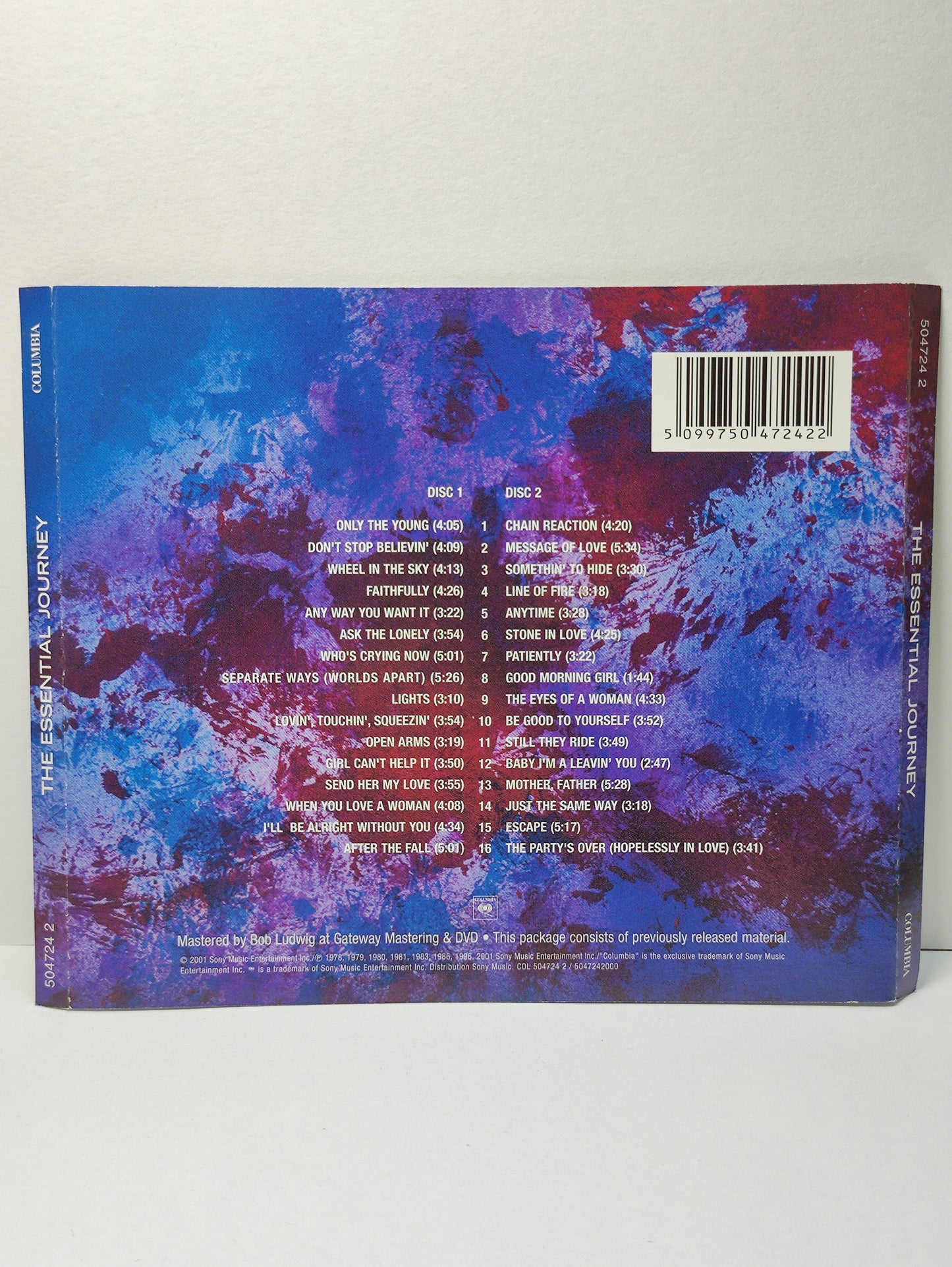 AMM25 THE ESSENTIAL JOURNEY ROCK BAND SONGS Compilation Albums 2001 English 2x CD FCP081