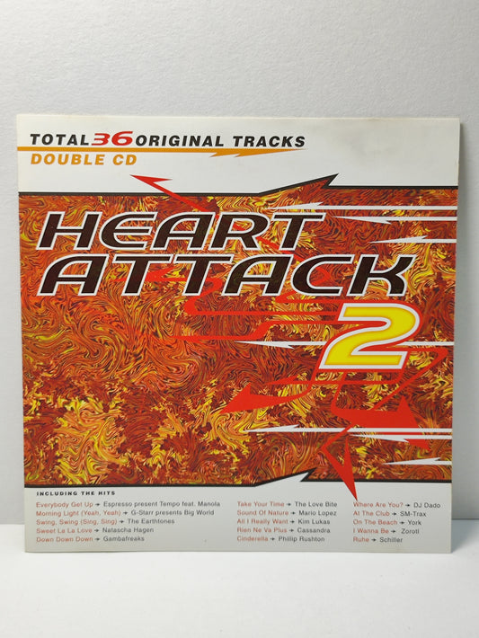 AMM25 HEART ATTACK 2 DOUBLE CD 36 ORIGINAL TRACKS Singapore English 2x CD FCP085