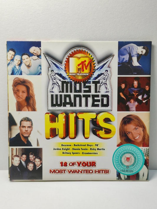 AMM25 MOST WANTED HITS BOYZONE BACKSTREET BOYS BRITNEY SPEARS RICKY MARTIN English 2x CD (CD + BONUS VCD) FCP086