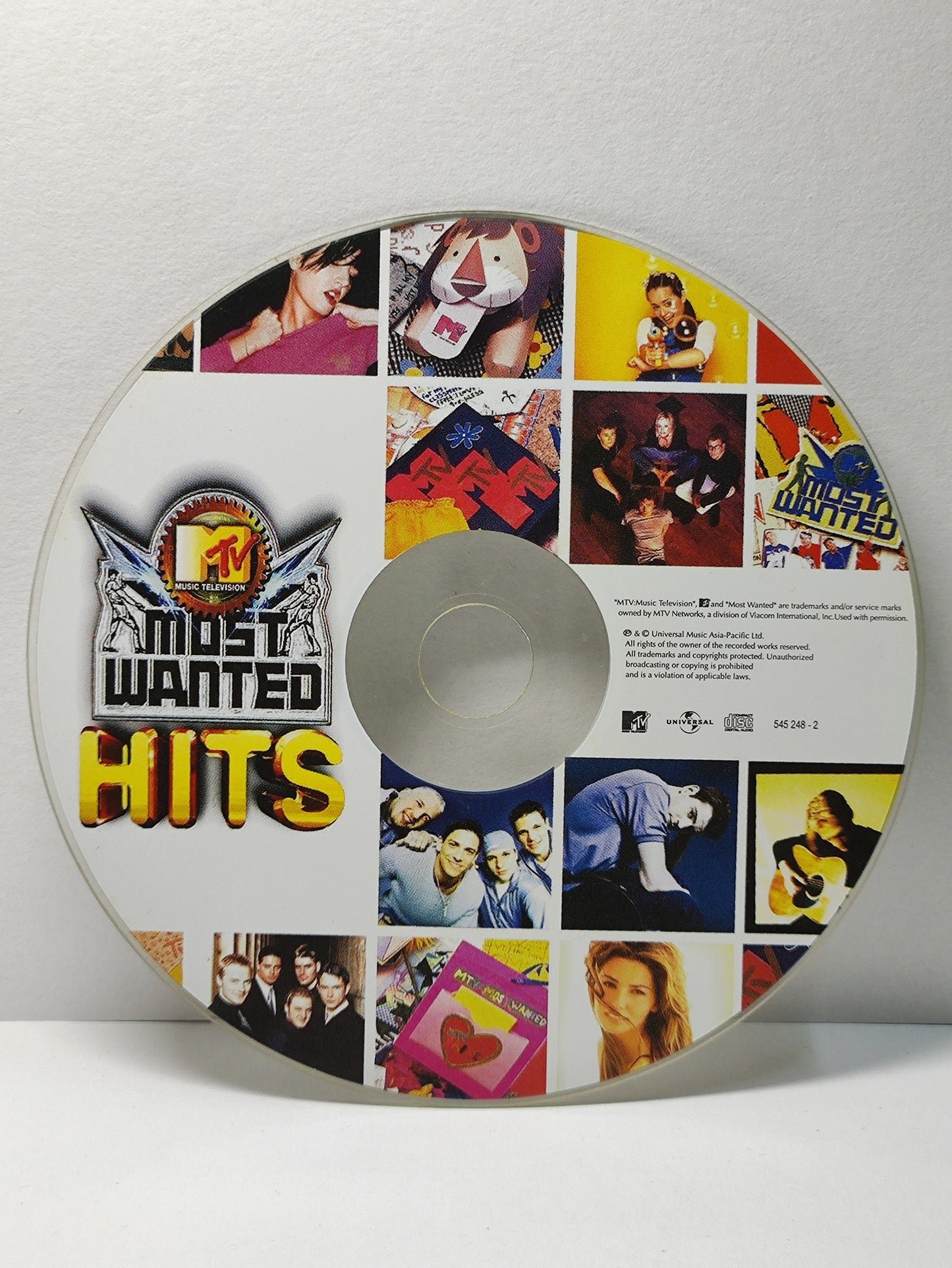 AMM25 MOST WANTED HITS BOYZONE BACKSTREET BOYS BRITNEY SPEARS RICKY MARTIN English 2x CD (CD + BONUS VCD) FCP086