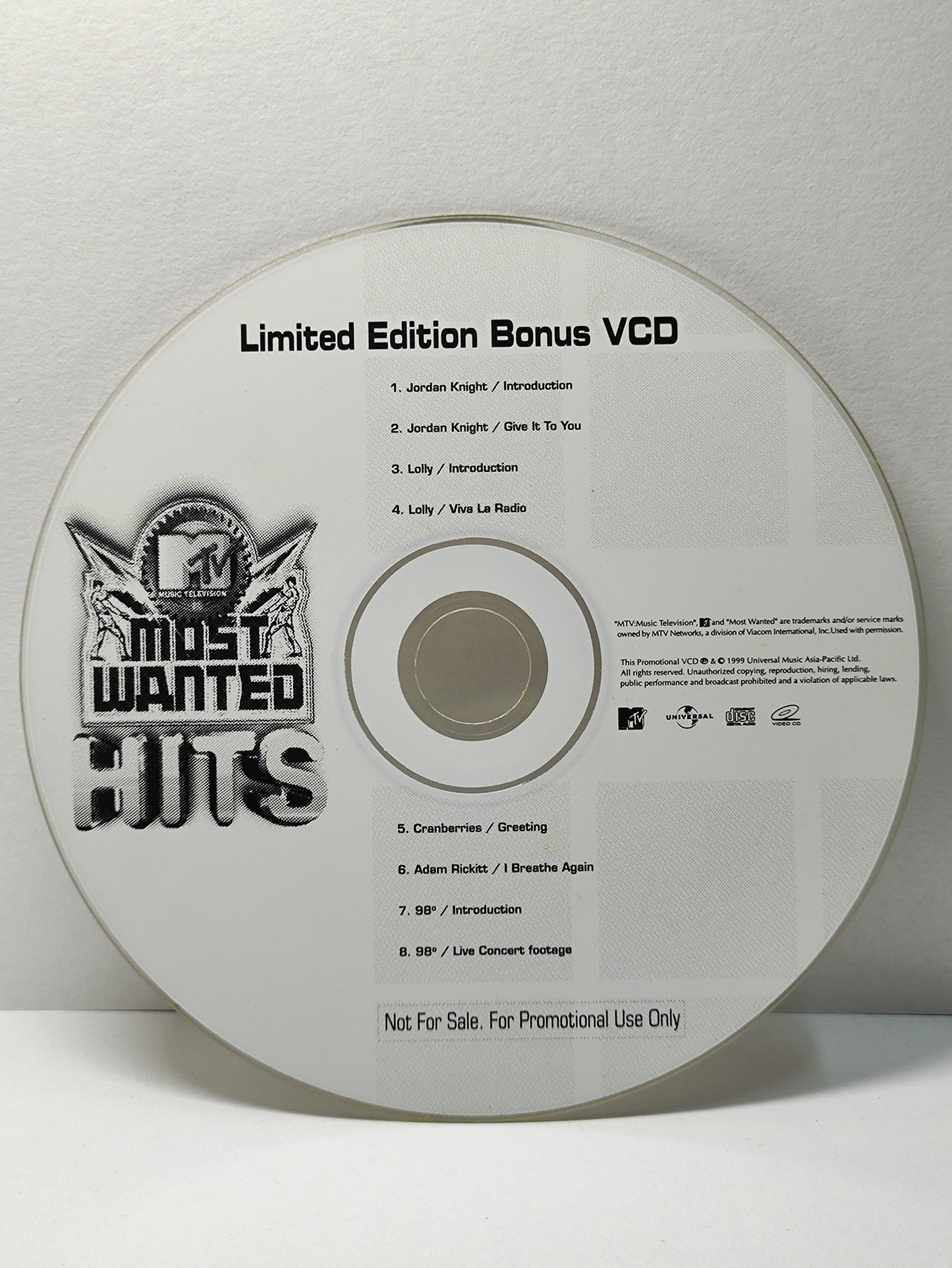 AMM25 MOST WANTED HITS BOYZONE BACKSTREET BOYS BRITNEY SPEARS RICKY MARTIN English 2x CD (CD + BONUS VCD) FCP086