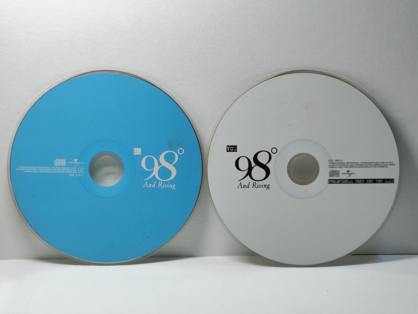 AMM25 98° AND RISING 1999 SINGAPORE English 2x CD (CD + PROMO VCD) FCP087