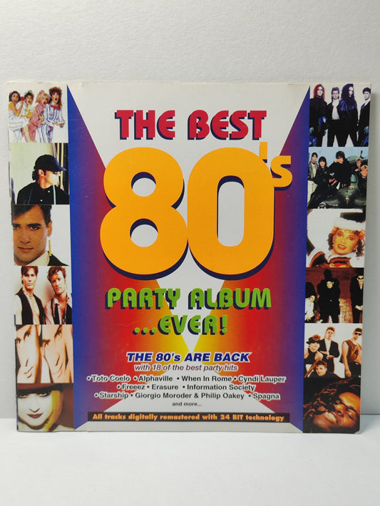 AMM25 THE BEST 80'S PARTY ALBUM EVER! A-HA CYNDI LAUPER STARSHIP 1998 ASIA English CD FCP088