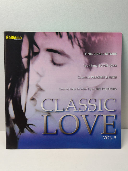 AMM25 CLASSIC LOVE SONGS VOL 5 LIONEL RICHIE ELTON JOHN OLIVIA NEWTON JOHN 2002 SINGAPORE ENGLISH CD FCP089