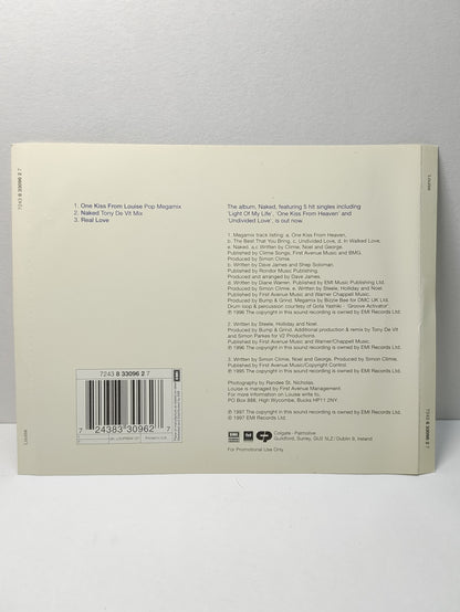 AMM25 LOUISE SOFT GENTLE LIMITED EDITION ONE KISS FROM LOUISE POP MEGAMIX UK PROMOTIONAL ENGLISH CD FCP092