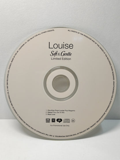 AMM25 LOUISE SOFT GENTLE LIMITED EDITION ONE KISS FROM LOUISE POP MEGAMIX UK PROMOTIONAL ENGLISH CD FCP092