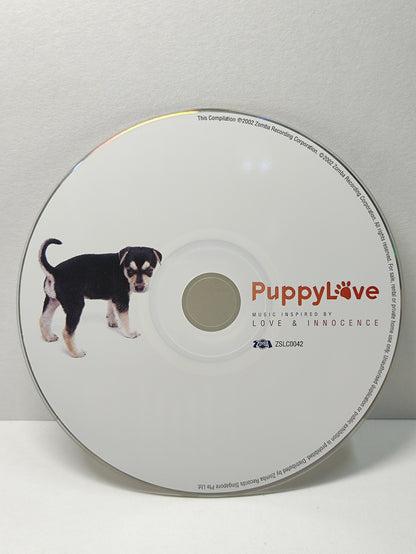 AMM25 PuppyLöve MUSIC INSPIRED BY LOVE & INNOCENCE BRITNEY SPEARS WESTLIFE NSYNC BACKSTREET BOYS 2002 SINGAPORE ENGLISH CD FCP094