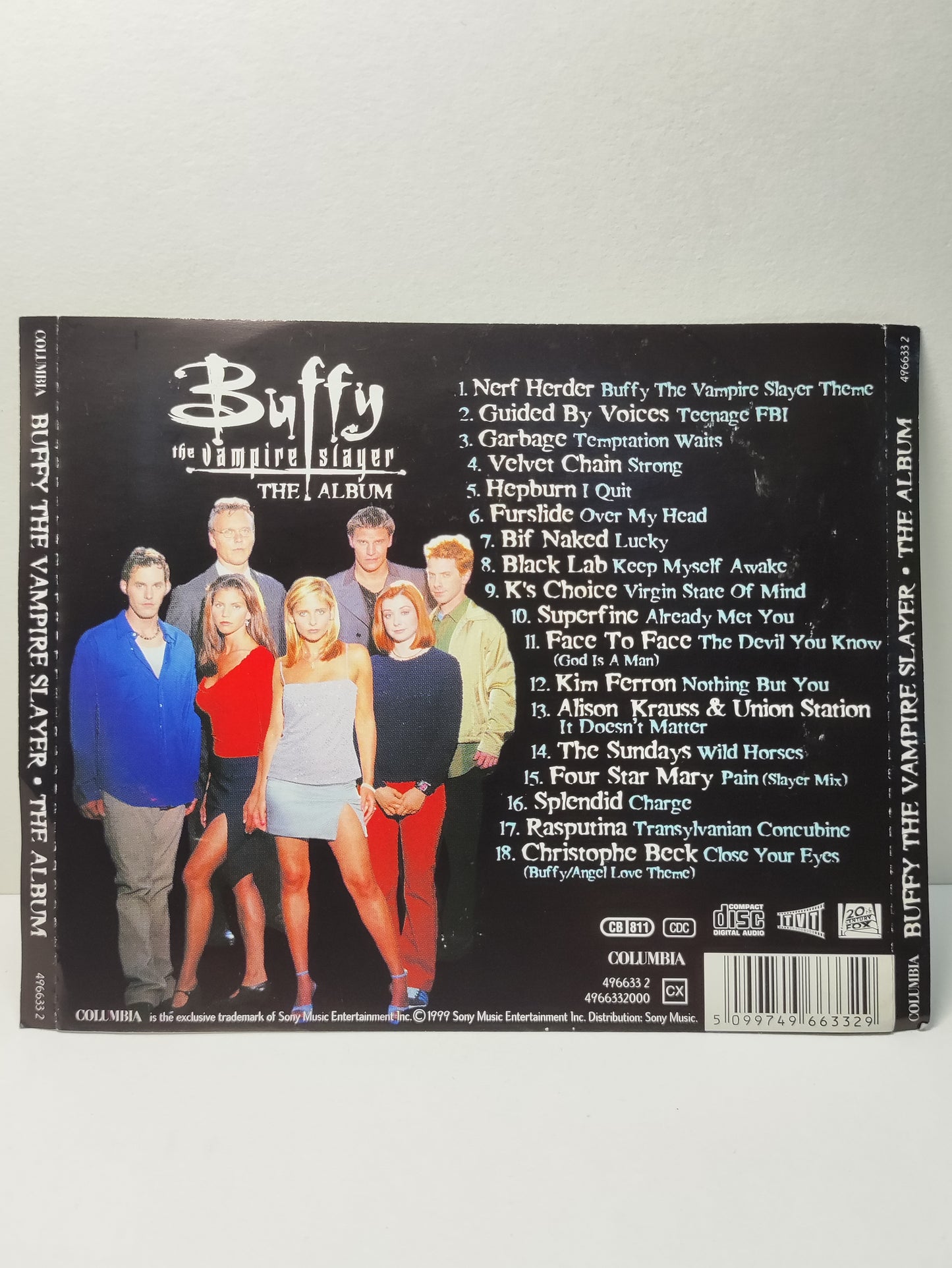 AMM25 Buffy the vampire slayer THE ALBUM Nerf Herder Buffy The Vampire Slayer Theme USA ENGLISH CD FCP097