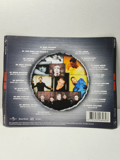 AMM25 HIT MEN BARRY WHITE BILLY JOEL ROBBIE WILLIAMS BABYEACE BOYZONE 2000 SONY ASIA ENGLISH CD FCP098