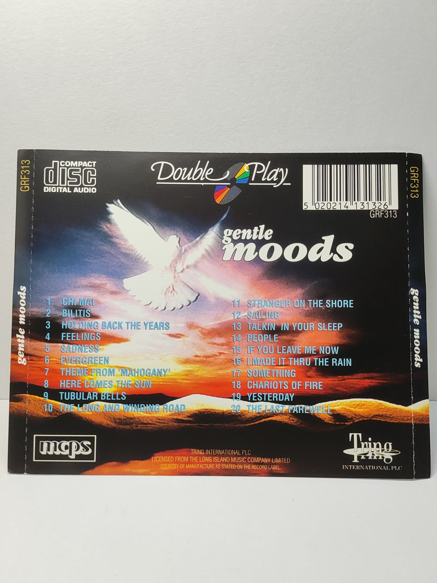 AMM25 GENTLE MOODS CHI MAL BILITIS HOLDING BACK THE YEARS FEELINGS SADNESS E.E.C ENGLISH CD FCP100